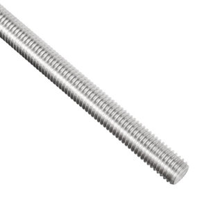 M10 (Pitch: 1.5) Fully Threaded Rod 1m (1000mm) Stud Bolts ( Pack of: 2 ) A2 304 Stainless Steel Right-Hand Thread