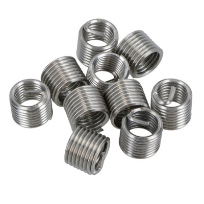 M10 x 1.5mm Metric Thread Repair Kit Helicoil Set for Damaged Threads 15pc