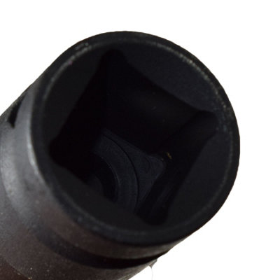 M10 x 55mm 1/2" Drive Short Impact Impacted Allen Hex Key Socket