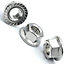 M12 (10 pcs) Hex Flanged Nuts with Serrated Flange A2 Stainless Steel DIN 6923 Flanged Nut
