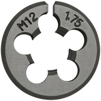 M12 x 1.75mm Metric Split Die - Premium Steel Threading Tool with ...