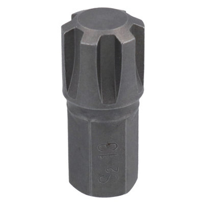 M13 Male Short (30mm) Ribe Bit 5 Pack With 10mm Hex End S2 Steel Bergen