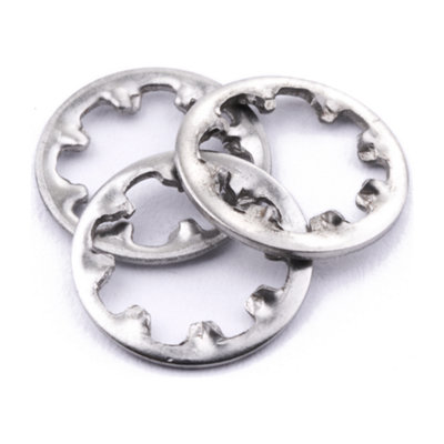M14 Internal Tooth Washer 25 Pack DIN 6798-J A4 Stainless Steel
