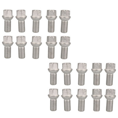 M14 x 1.5 Replacement Wheel Bolts Spherical for Trailer Hubs Hub Pack of 20