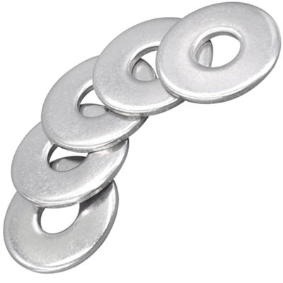 M16 Large Washer ( 50 pcs ) Flat Form G Stainless Steel A2 Penny Washers DIN 9021