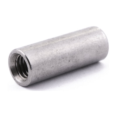 M16 X 50 Round Connector Nut 10 Pack A2 Stainless Steel