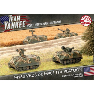 M163 VADS/M901 ITV Platoon (x4) (Plastic) - Brand New and Sealed