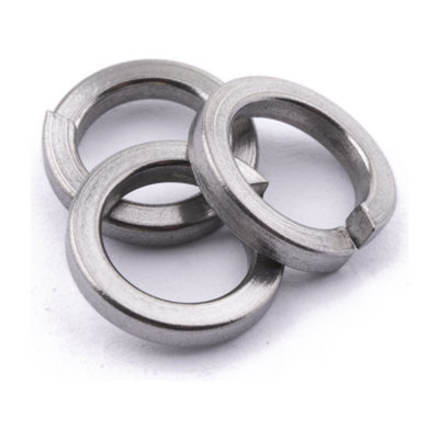 M18 Square Sect Spring Washer 25 Pack DIN 7980 Stainless Steel