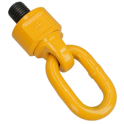 M24 x 40mm Swivel Rotating Lifting Point Eye Bolt With Ring 3.15 Ton ...
