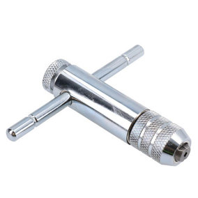 M3 - M8 Ratchet Tap Wrench Tap And Die Reversible T Bar Handle BERGEN AT636