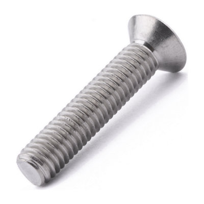 M3 X 25 Phil Csk Machine Screw DIN 965-A 10 Pack A4 Stainless Steel