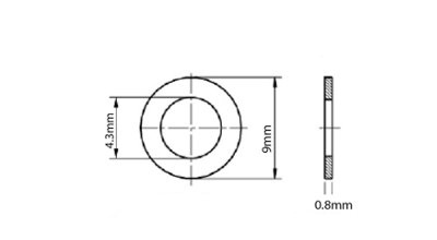 BRASS SOLID FLAT Washers Form A Type M2 M3 M4 M5 M6 M8 M10 M12 M14 M16