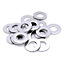 M4 Form C Washers A2 Stainless Steel Wide Large Flat Wider DIN 9021 Pack of 10