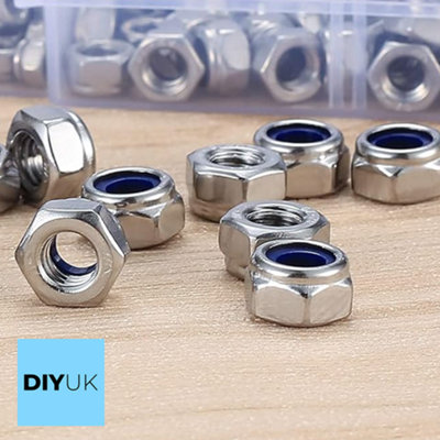 m4-locking-nuts-pack-of-2-nylon-insert-lock-nut-steel-zinc-plated