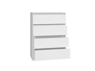 M4 Malwa Chest of Drawers White