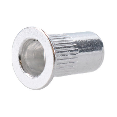 M5 5mm Alu Nut Serts Riveting Nuts Rivet Threaded Inserts Blindnut Rivnut 100pc