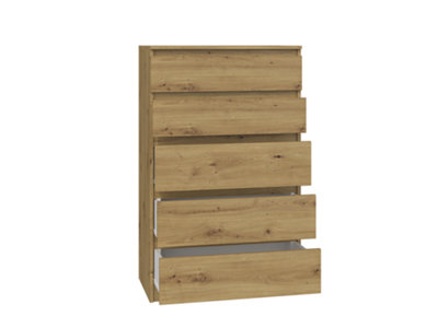 M5 Malwa Chest of Drawers Artisan Oak