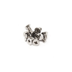 M5 x 8mm Countersunk Machine Screw for Threaded Hole Fixings Into Steel - Pack of 10