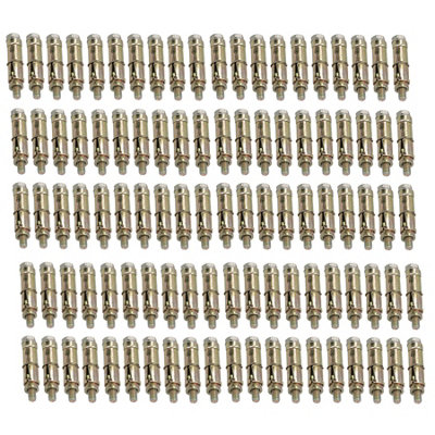 M6 6mm x 50mm Expansion Rawl Bolt for Masonry Sleeve Anchors Fastener 100pk