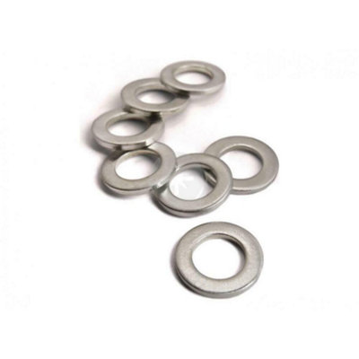 M6 Form A Flat Washers A4 Stainless Steel Premium Marine Grade Metal Washer DIN 125 / Size: M6 / Pack of: 10 - 5