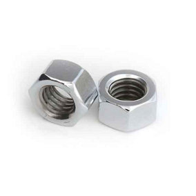 M6 Hex Nuts Zinc Plated - 20 pack