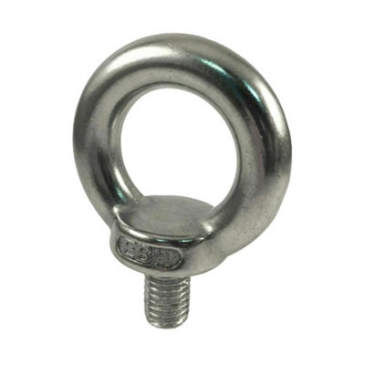 M6 Lifting Eye Bolts Lifting Bolts Stainless Steel A2 Pack of 10