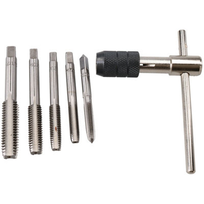 M6 M12 Metric MM Tap Rethreading ReThread Cutter Set + T Bar Wrench