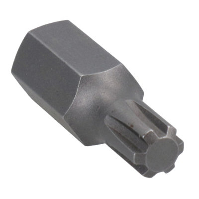 M5 Ribe Bits 5er Pack – 30 Mm Lang, 10 Mm Sechskant, S2 Stahl