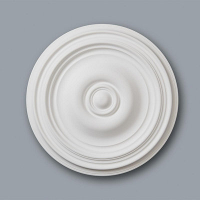 M75 Ceiling Rose - Medallion Lightweight Resin Contemporary Modern Light Chandelier Feature Paintable Ceiling Centre 40cm Price Comparisons | Compare The Build