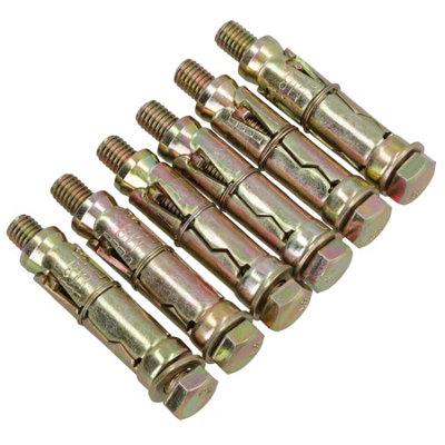 M8 8mm x 60mm Expansion Rawl Bolt for Masonry Sleeve Anchors Fastener 30pk