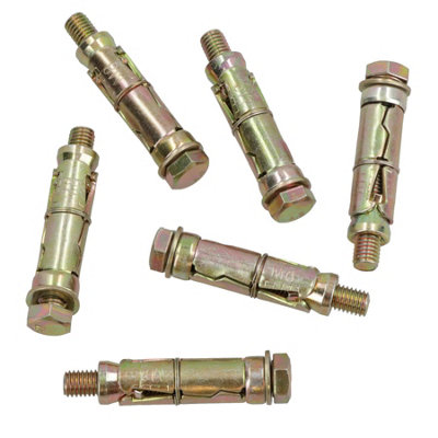 M8 8mm x 60mm Expansion Rawl Bolt for Masonry Sleeve Anchors Fastener 60pk