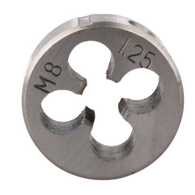 M8 x 1.25mm Metric Die Nut, Tungsten Steel, Thread Cutter 1