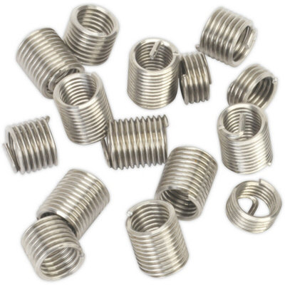 M8 x 1.25mm Thread Inserts - 15 Pack for ys10453 Repair Kit