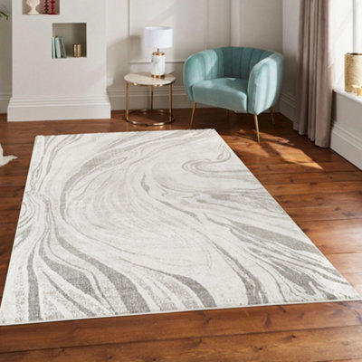 Mabel Modern Contemporary Living Room Area Rug - Abstract Seamless ...
