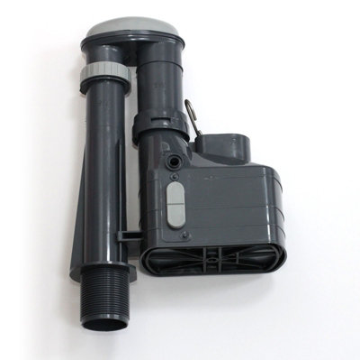 Diaphragme De Siphon Pour Chasse D'eau Macdee Metro - Compatible Avec Modèles Ronds - Version Noire WRAS Approuvée