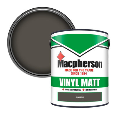 Macpherson Trade Walls & Ceilings Vinyl Matt Emulsion Paint (B3080M) 5L