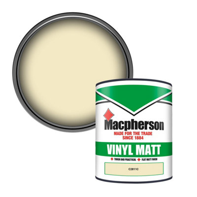 Macpherson Trade Walls & Ceilings Vinyl Matt Emulsion Paint (C2811C) 1L