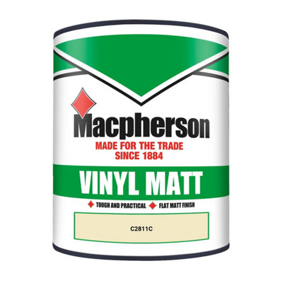 Macpherson Trade Walls & Ceilings Vinyl Matt Emulsion Paint (C2811C) 1L