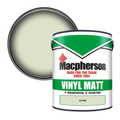 Macpherson Trade Walls & Ceilings Vinyl Matt Emulsion Paint (D2740R) 5L