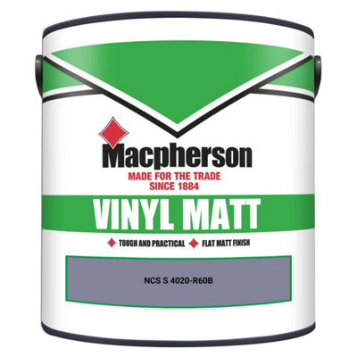 Macpherson Trade Walls & Ceilings Vinyl Matt Emulsion Paint NCS S 4020 ...