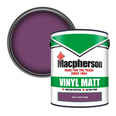 Macpherson Trade Walls & Ceilings Vinyl Matt Emulsion Paint NCS S 4050 ...