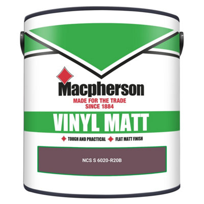 Macpherson Trade Walls & Ceilings Vinyl Matt Emulsion Paint NCS S 6020 ...