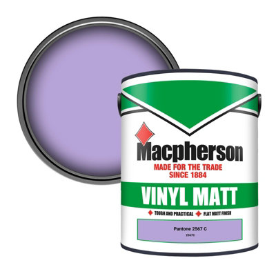 Macpherson Trade Walls & Ceilings Vinyl Matt Emulsion Paint Pantone ...