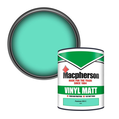 Macpherson Trade Walls & Ceilings Vinyl Matt Emulsion Paint Pantone 333 ...
