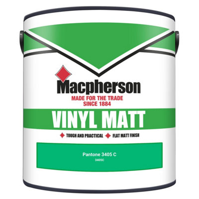 Macpherson Trade Walls & Ceilings Vinyl Matt Emulsion Paint Pantone ...