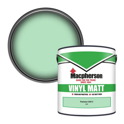 Macpherson Trade Walls & Ceilings Vinyl Matt Emulsion Paint Pantone 344 ...