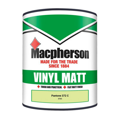 Macpherson Trade Walls & Ceilings Vinyl Matt Emulsion Paint Pantone 372 ...