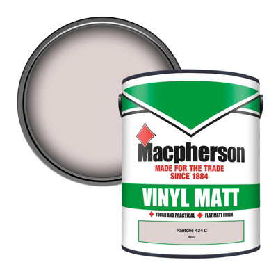 Macpherson Trade Walls & Ceilings Vinyl Matt Emulsion Paint Pantone 434 ...