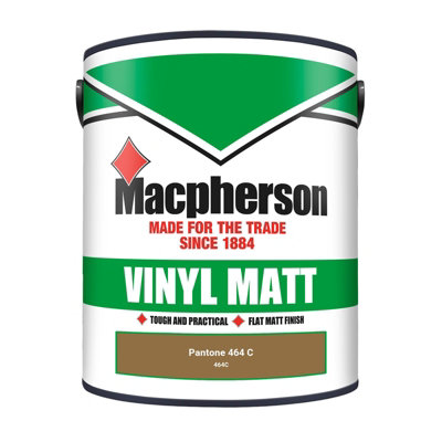 Macpherson Trade Walls & Ceilings Vinyl Matt Emulsion Paint Pantone 464 ...