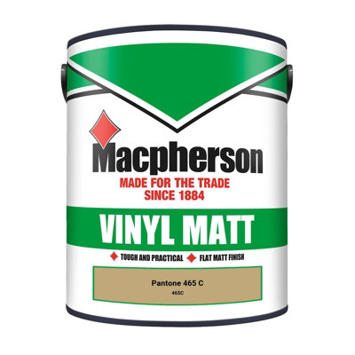 Macpherson Trade Walls & Ceilings Vinyl Matt Emulsion Paint Pantone 465 ...